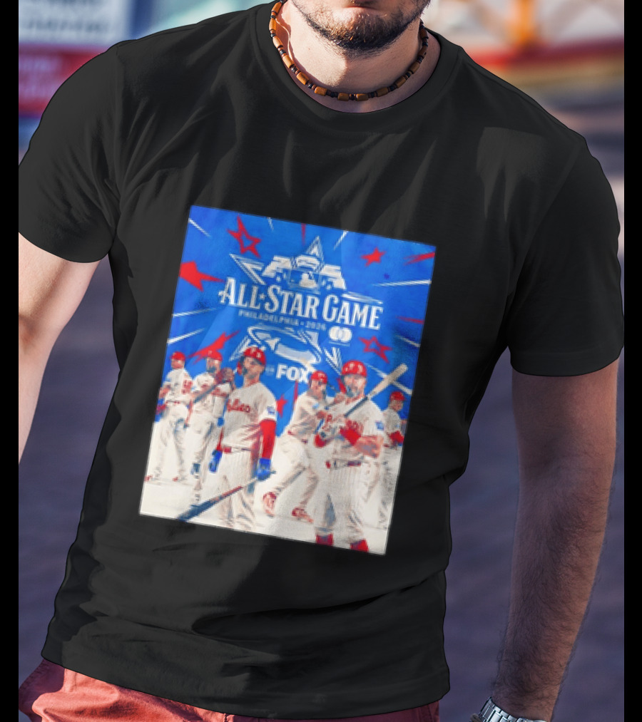 2026 All Star Game Philadelphia Phillies Major League Baseball FOX T-Shirt