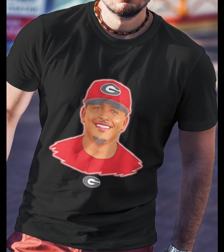 Bryce Calloway Georgia Bulldogs Baseball Cap And Jersey Sports Fan T-Shirt