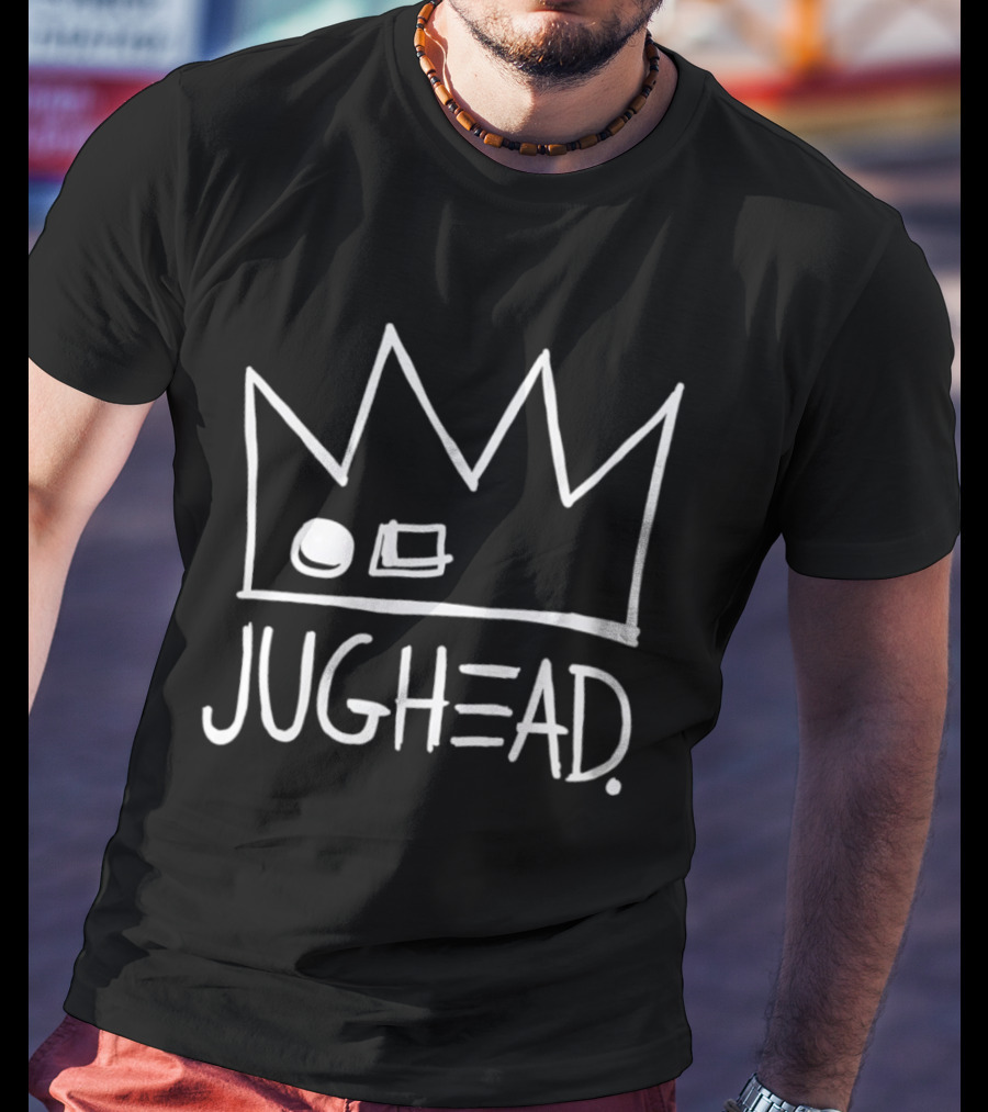 Jughead Jones Crown Riverdale Archie Comics Iconic Jughead Drawing T-Shirt