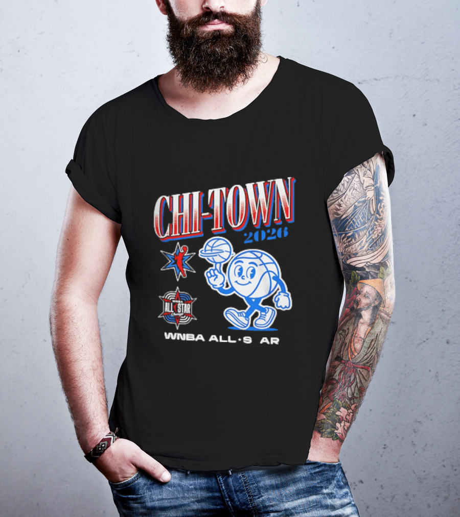 Chi Town 2026 Wnba All Star Game T-Shirt