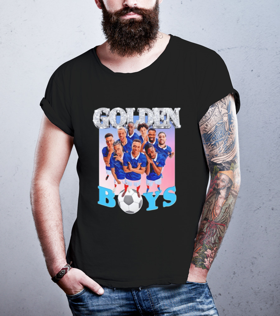 Kylian Mbappe Antoine Griezmann France National Football Team Golden Boys Soccer Players T-Shirt