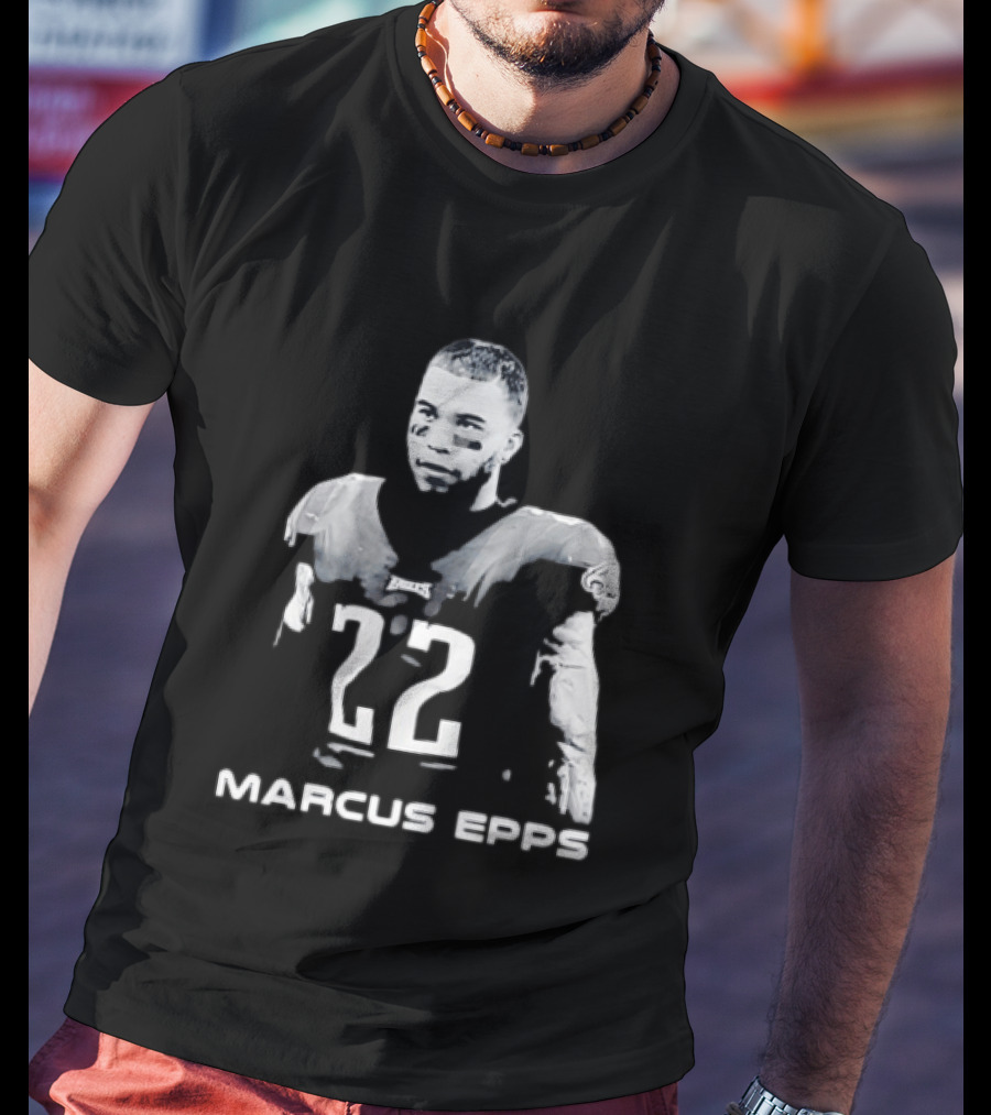 Marcus Epps 22 Philadelphia Eagles NFL Football Player T-Shirt