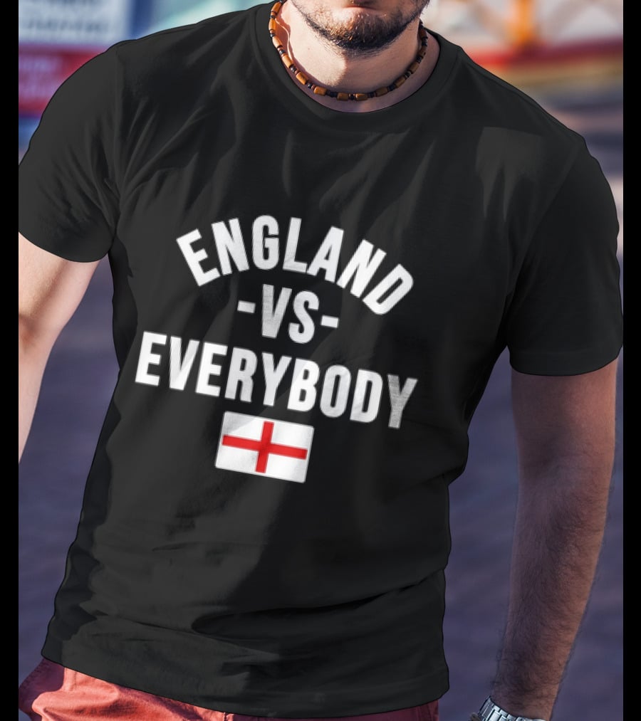 England Vs Everybody 2026 World Cup Flag T-Shirt