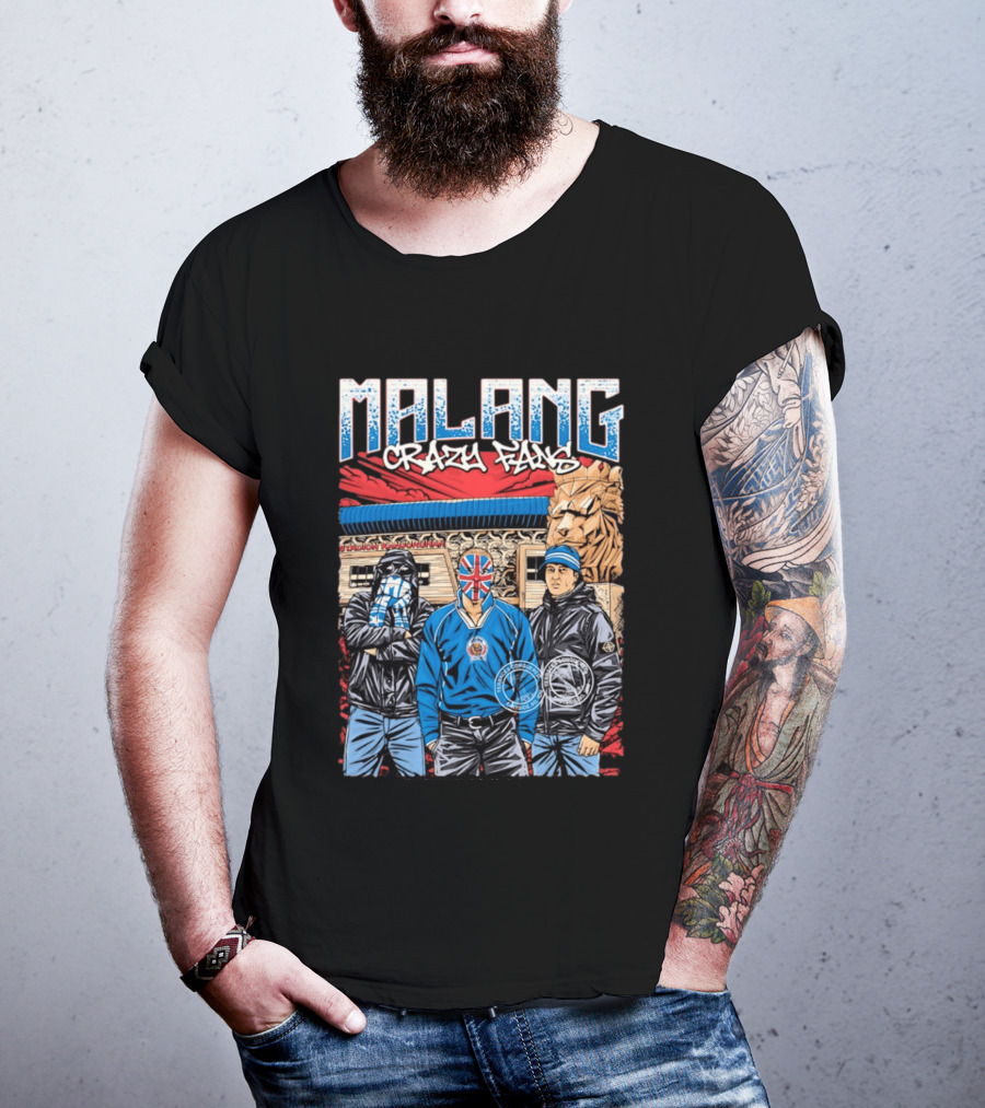 Malang Crazy Fans Stadion Kanjuruhan Arema Football Club T-Shirt