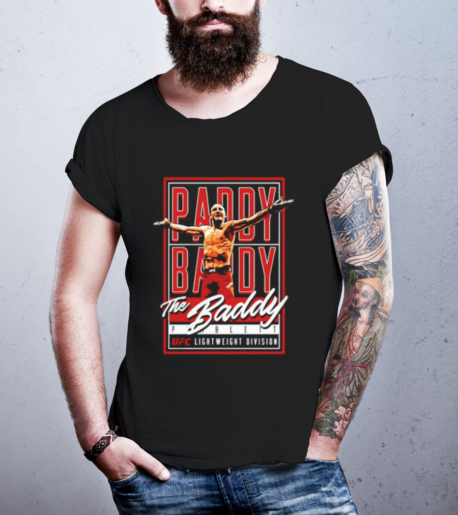 Paddy Pimblett The Baddy UFC Lightweight Division Fighter T-Shirt