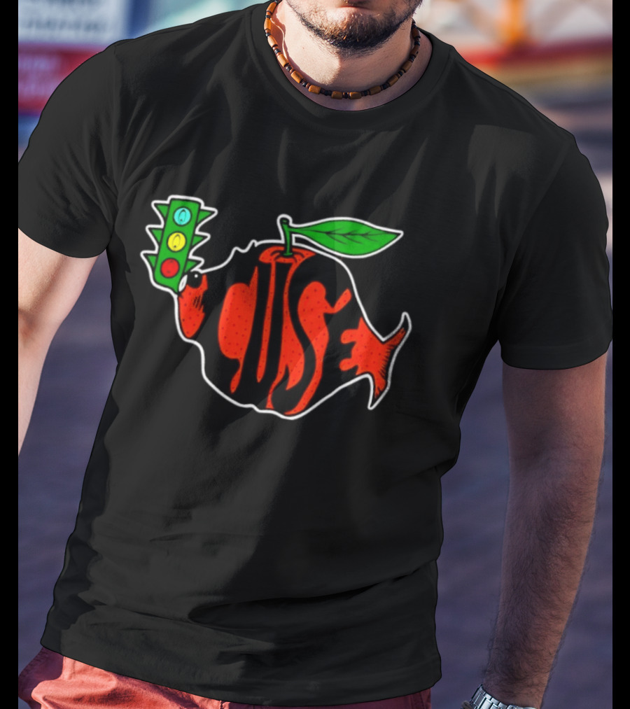 Phish Orange Fruit Shaped Fish Traffic Light Concert T-Shirt