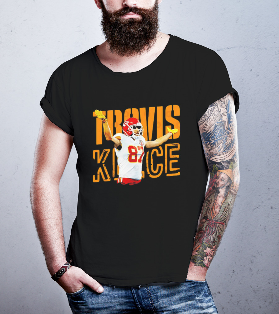 Travis Kelce 87 Kansas City Chiefs Football T-Shirt