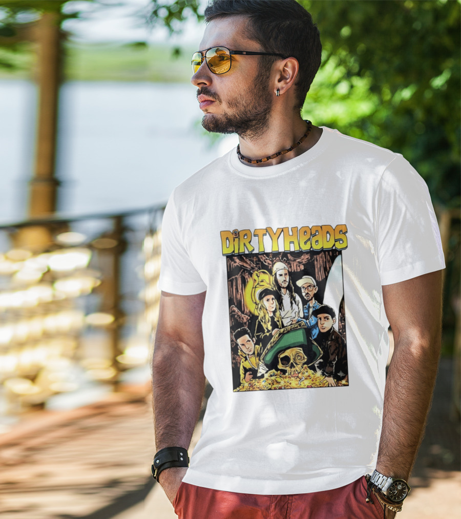 Dirty Heads Goonies Treasure Cave Adventure Tour 2024 T-Shirt