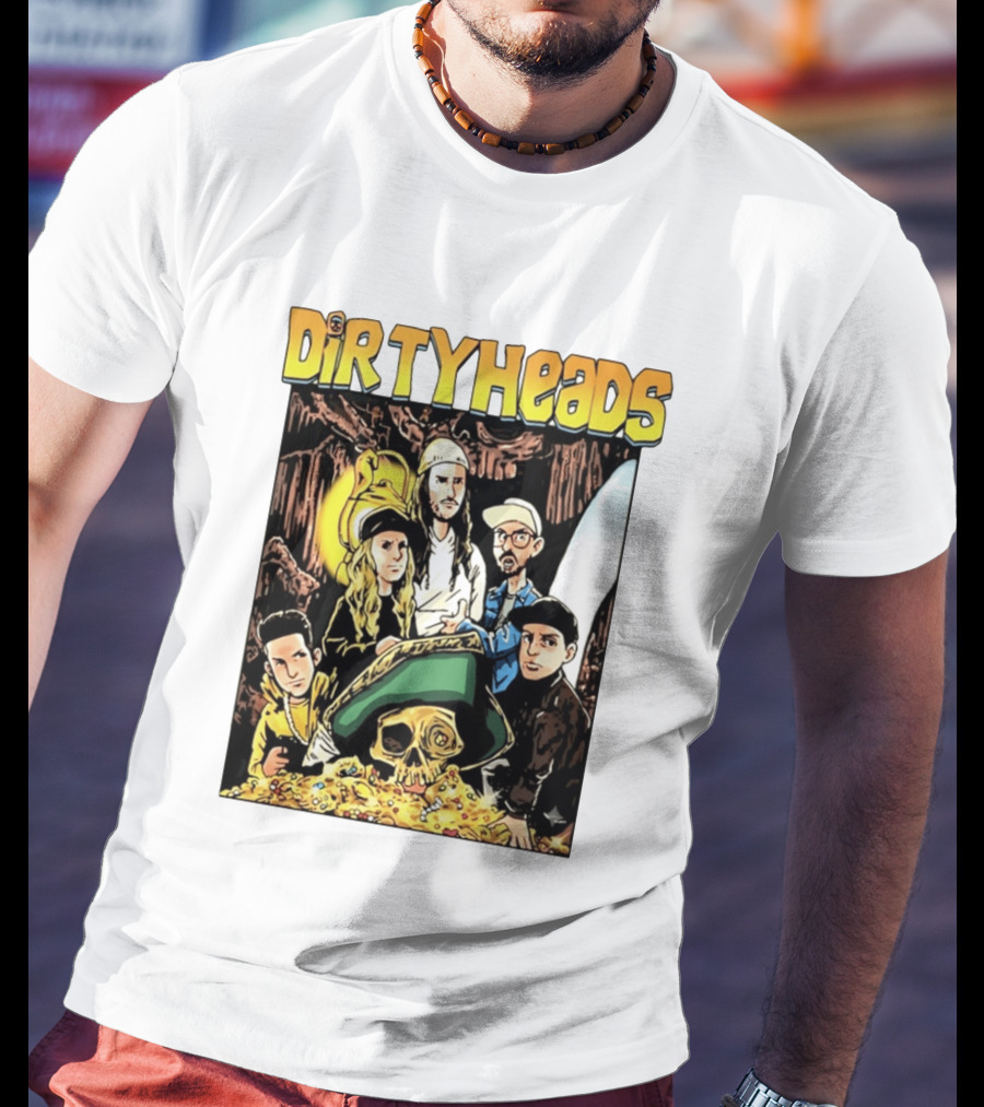 Dirty Heads Goonies Treasure Cave Adventure Tour 2024 T-Shirt