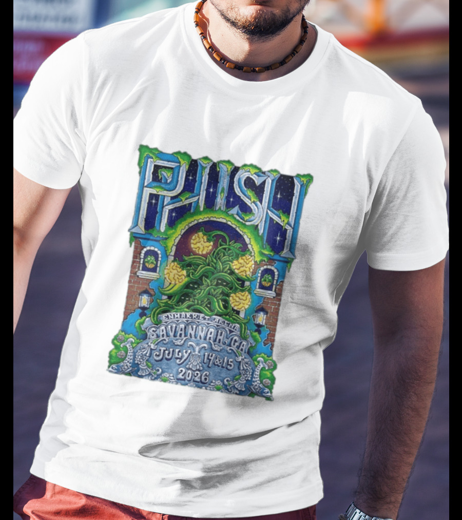 Phish Enmarket Arena Savannah Georgia July 14 15 2026 T-Shirt