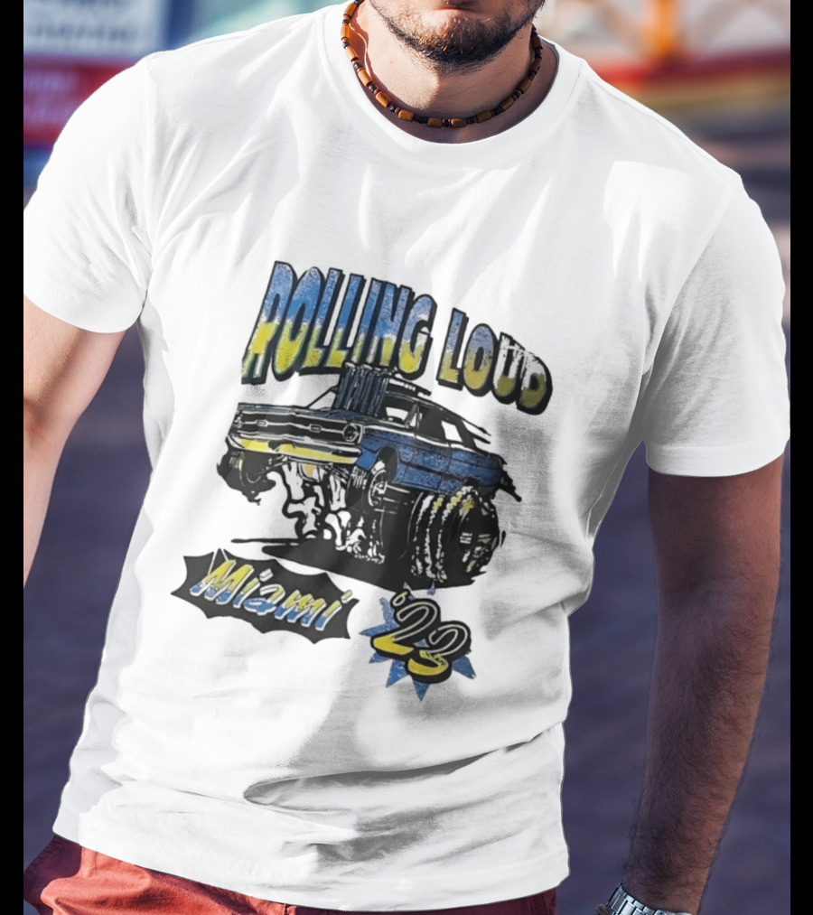 Rolling Loud Miami 2023 Hydraulics Vintage Car T-Shirt