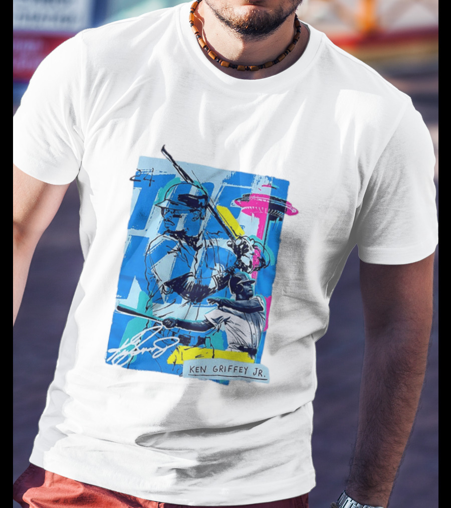Ken Griffey Jr Seattle Mariners Baseball Legend T-Shirt