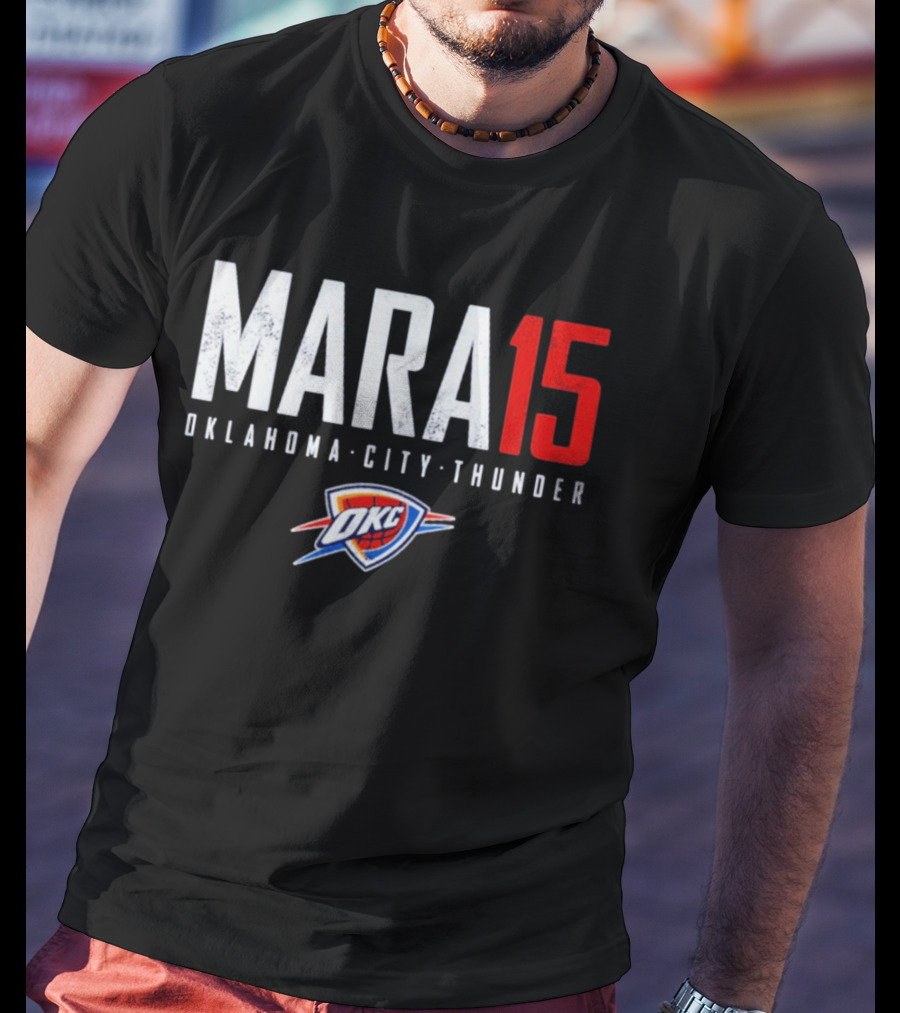 Mara 15 Oklahoma City Thunder OKC T-Shirt