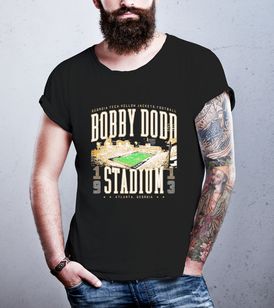 Bobby Dodd Stadium Georgia Tech Yellow Jackets Football Atlanta Georgia 1913 T-Shirt
