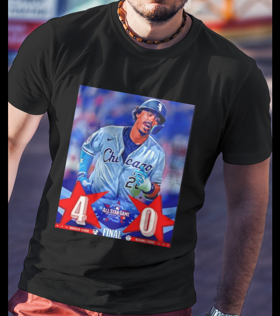 Chicago White Sox 2026 All Star Game American League 4 National League 0 Final Score T-Shirt