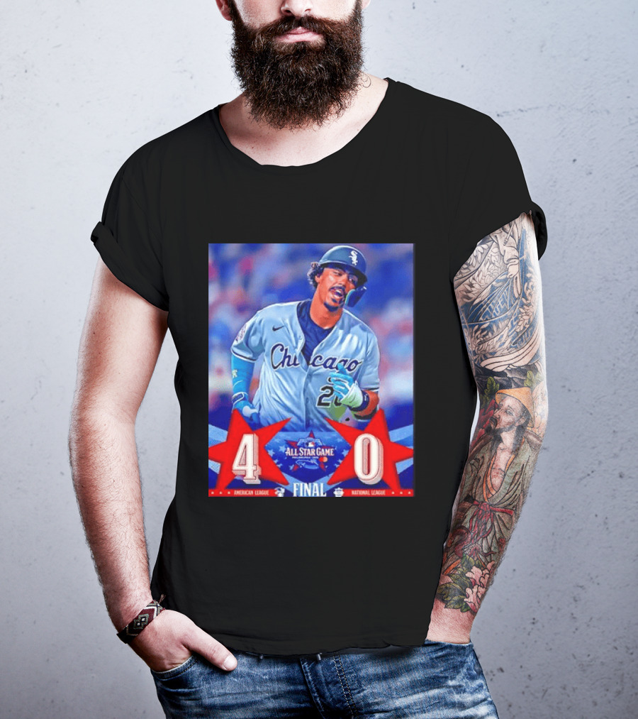 Chicago White Sox 2026 All Star Game American League 4 National League 0 Final Score T-Shirt