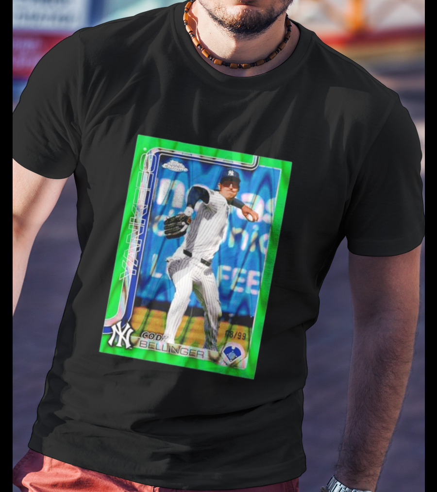 Cody Bellinger 08 99 Topps Chrome Yankees T-Shirt