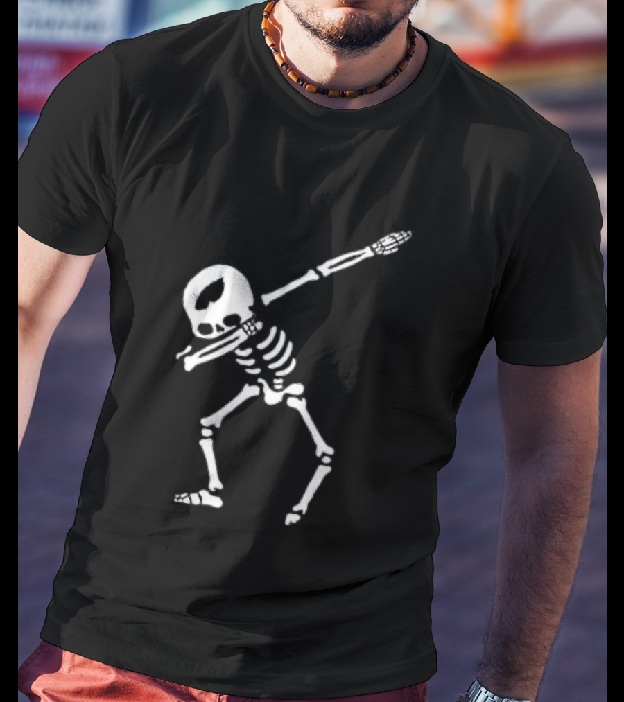 Philadelphia Eagles Dabbing Skeleton T-Shirt