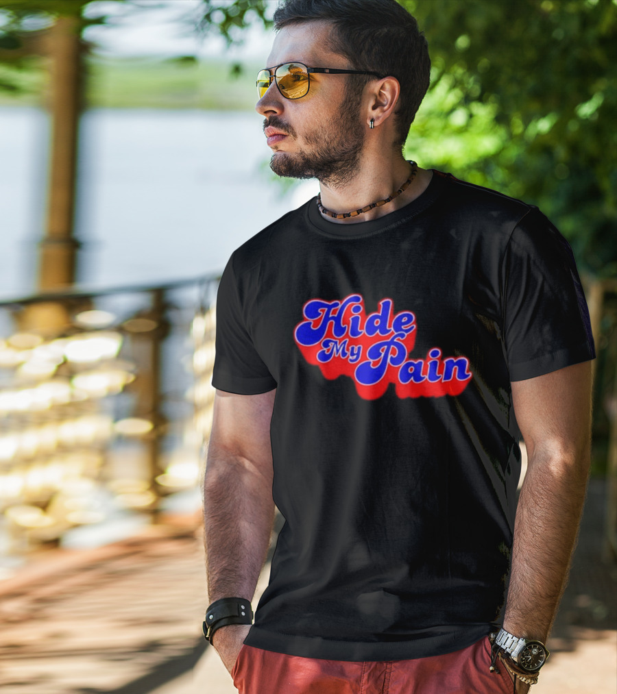 Hide My Pain Emotional T-Shirt