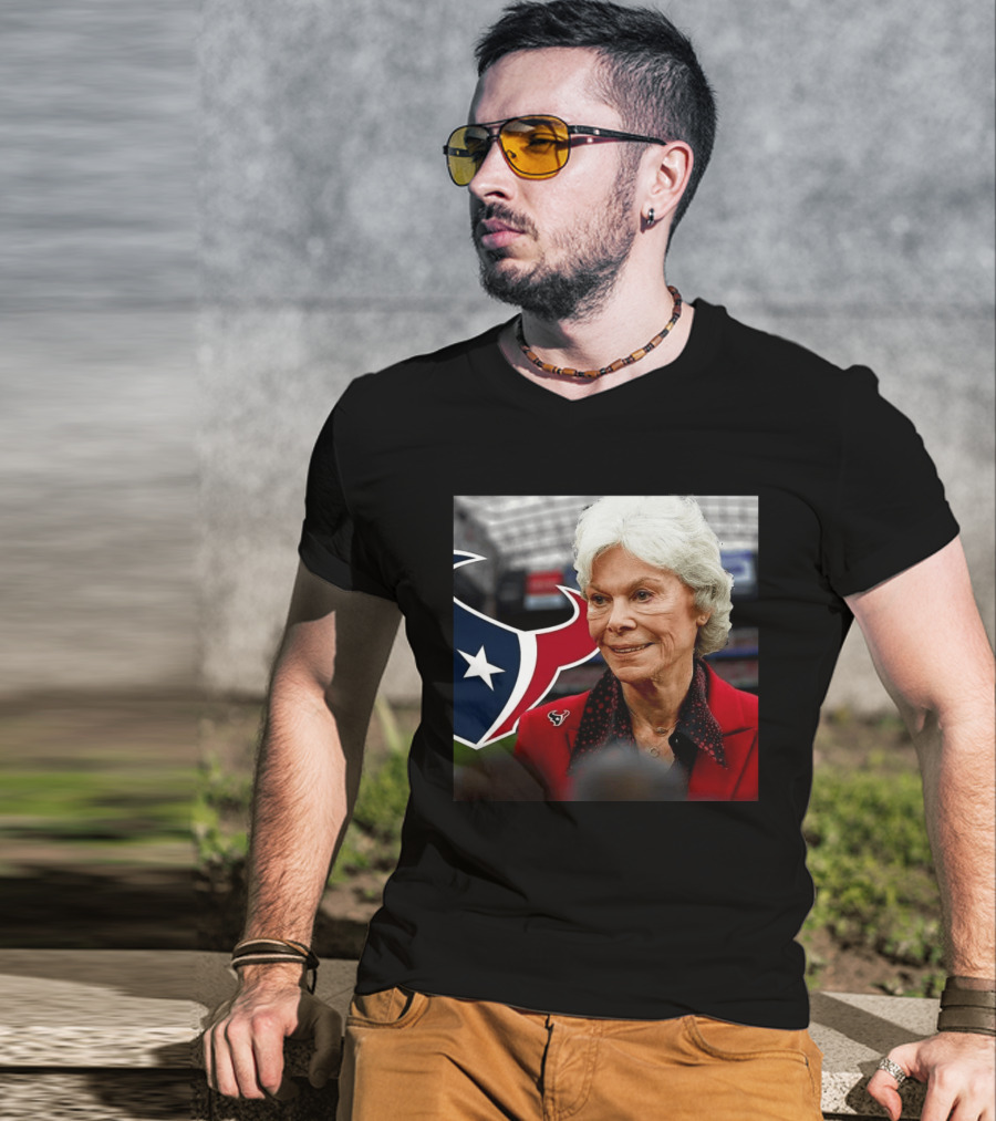 Houston Texans Co Founder Janice McNair Legacy Honored T-Shirt