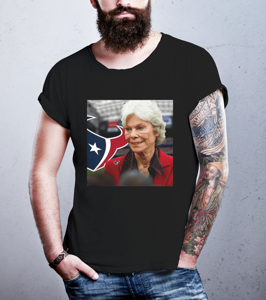 Houston Texans Co Founder Janice McNair Legacy Honored T-Shirt