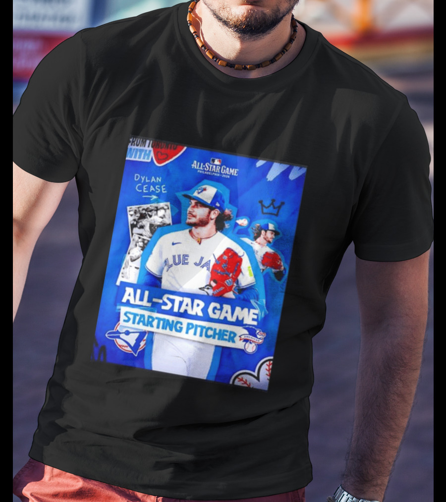 Dylan Cease Blue Jays All Star Game Starting Pitcher Philadelphia 2026 T-Shirt