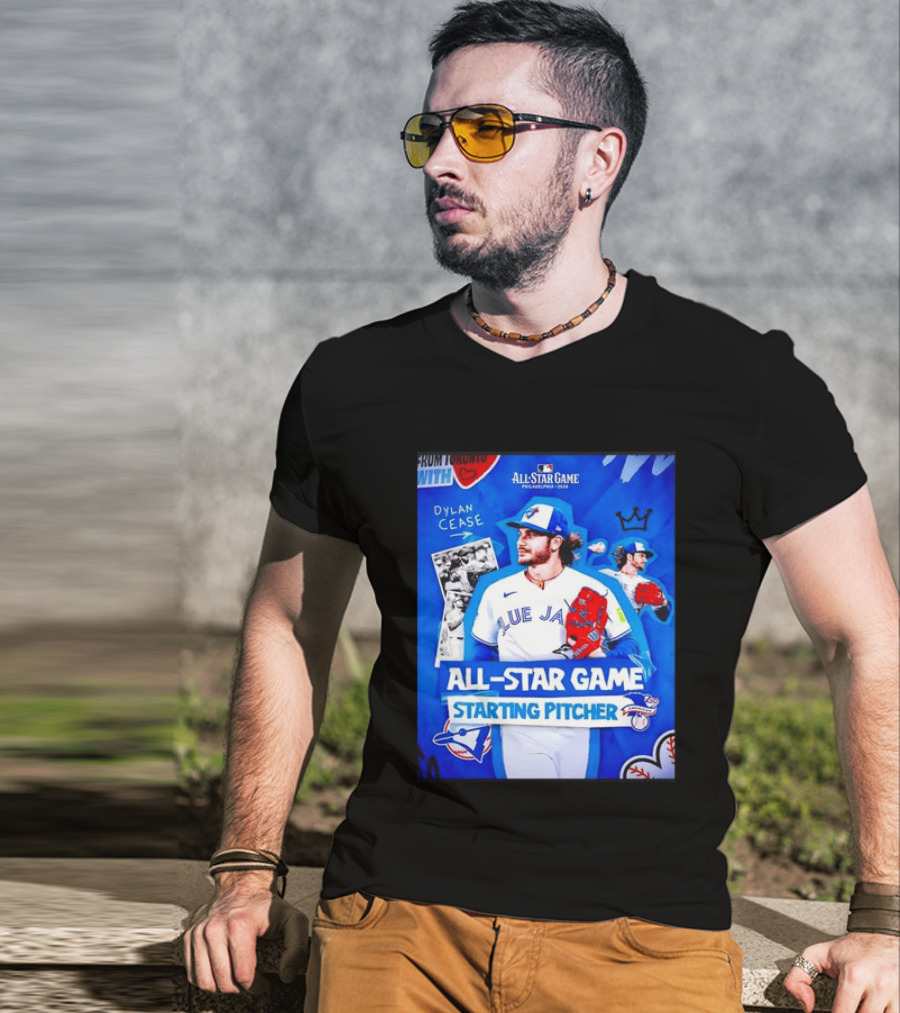 Dylan Cease Blue Jays All Star Game Starting Pitcher Philadelphia 2026 T-Shirt