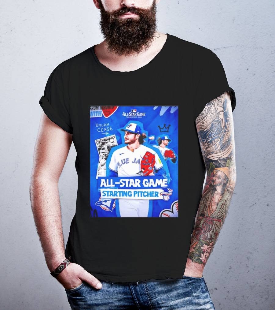 Dylan Cease Blue Jays All Star Game Starting Pitcher Philadelphia 2026 T-Shirt