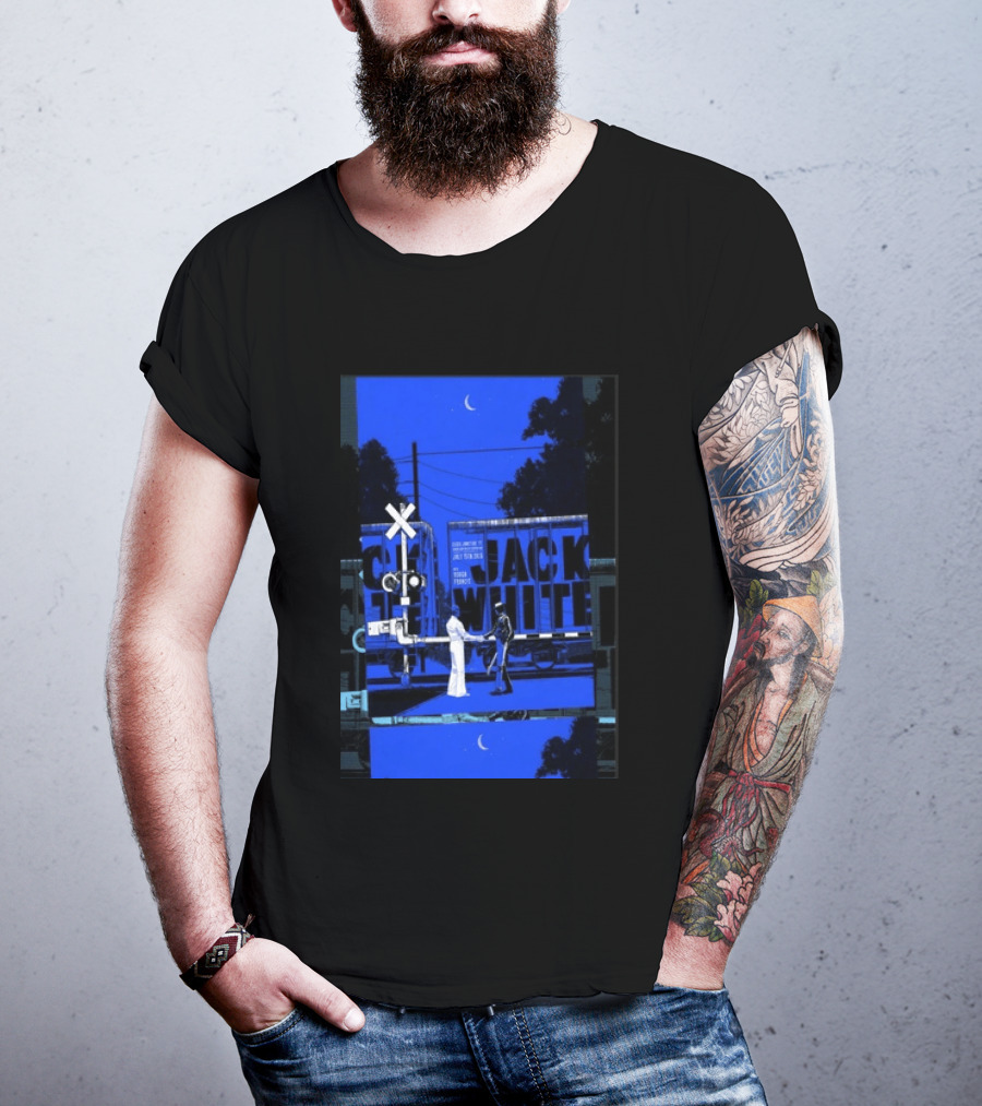 Jack White Jul 15 2026 Toronto Concert Railway Crossing T-Shirt