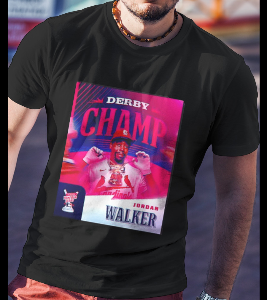 Jordan Walker St Louis Cardinals Home Run Derby Champ 2026 T-Shirt