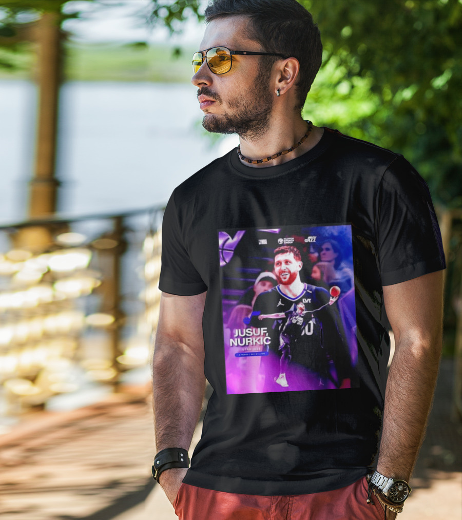 Jusuf Nurkić NBA Utah Jazz Contract 2 Years 22 Million T-Shirt