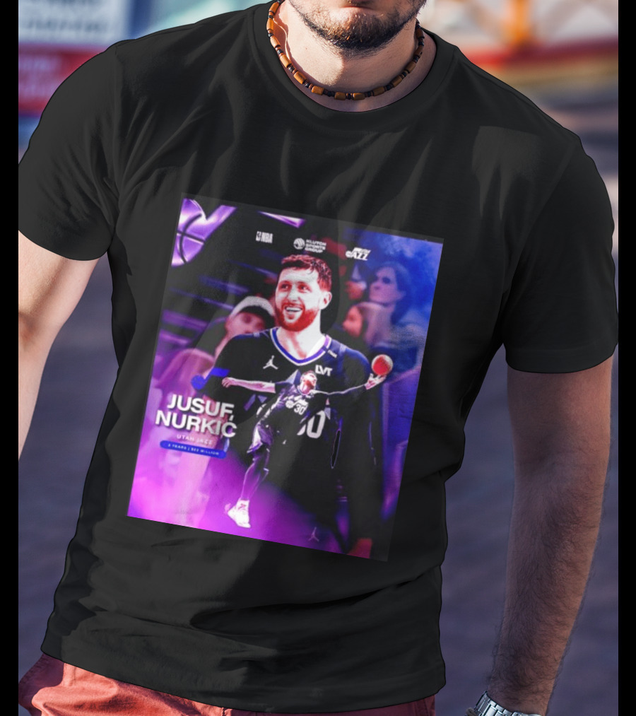Jusuf Nurkić NBA Utah Jazz Contract 2 Years 22 Million T-Shirt
