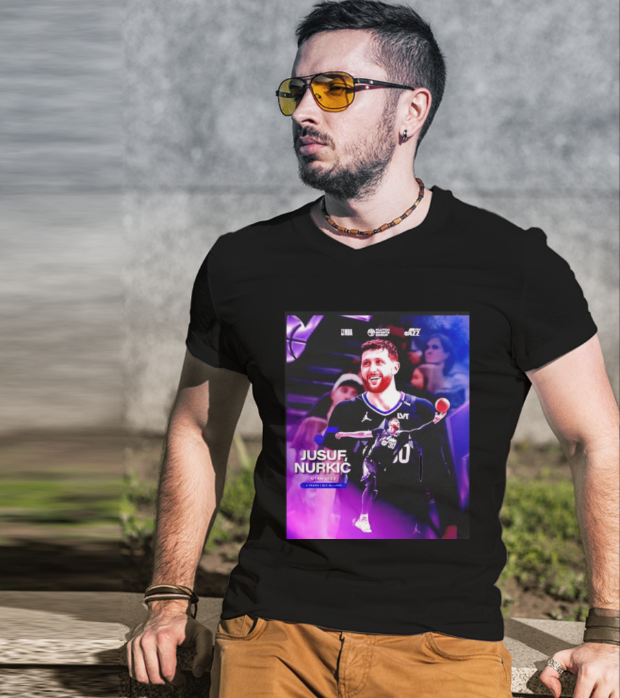 Jusuf Nurkić NBA Utah Jazz Contract 2 Years 22 Million T-Shirt