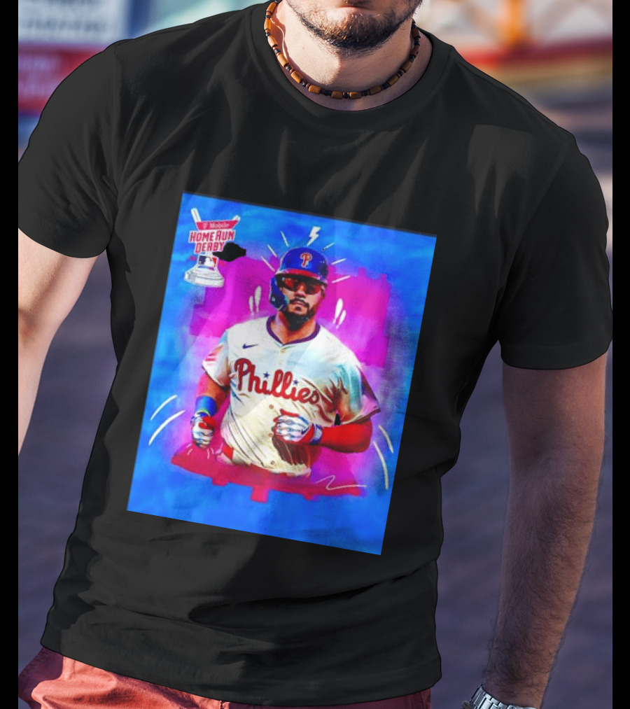 Philadelphia Phillies Kyle Schwarber 2024 Mobile Home Run Derby Highlights T-Shirt