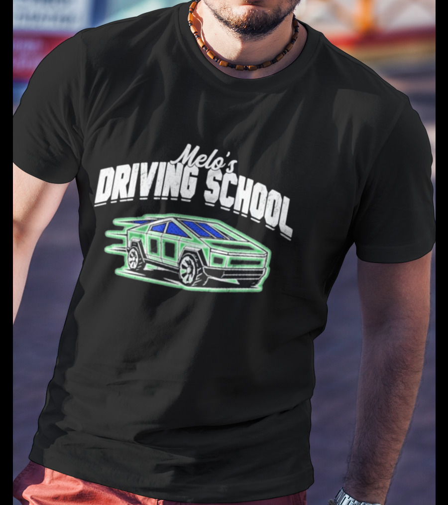 Melo's Driving School Cybertruck Concept Minnesota Timberwolves Edition T-Shirt