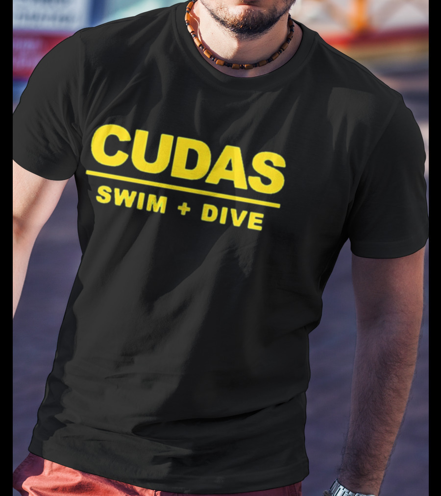 Cudas Swim + Dive Support Your Local Team T-Shirt