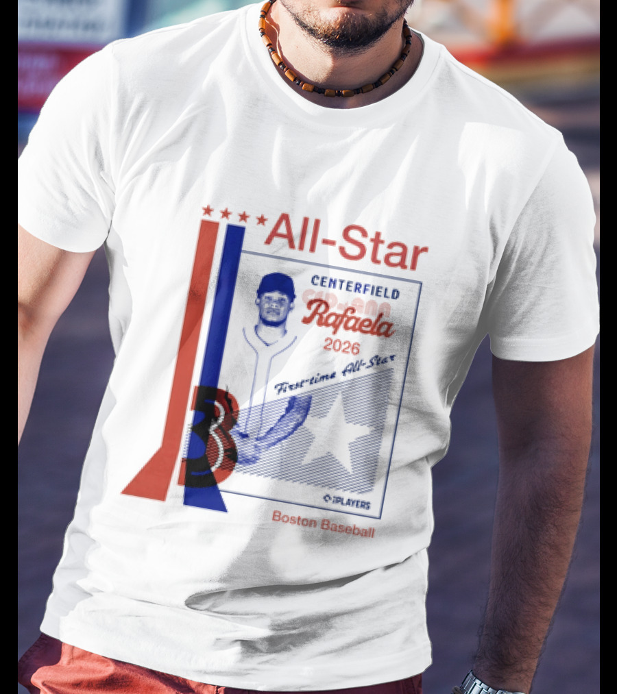 Ceddanne Rafaela Centerfield Boston Red Sox All Star 2026 T-Shirt