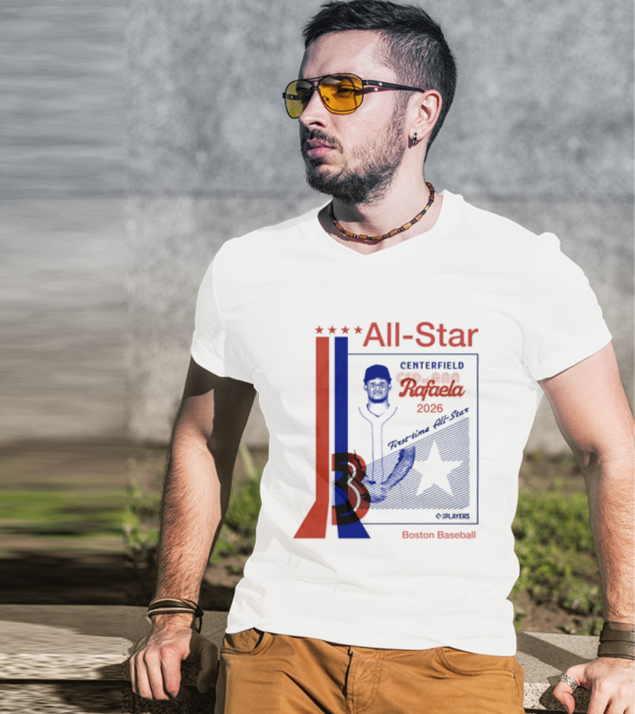 Ceddanne Rafaela Centerfield Boston Red Sox All Star 2026 T-Shirt