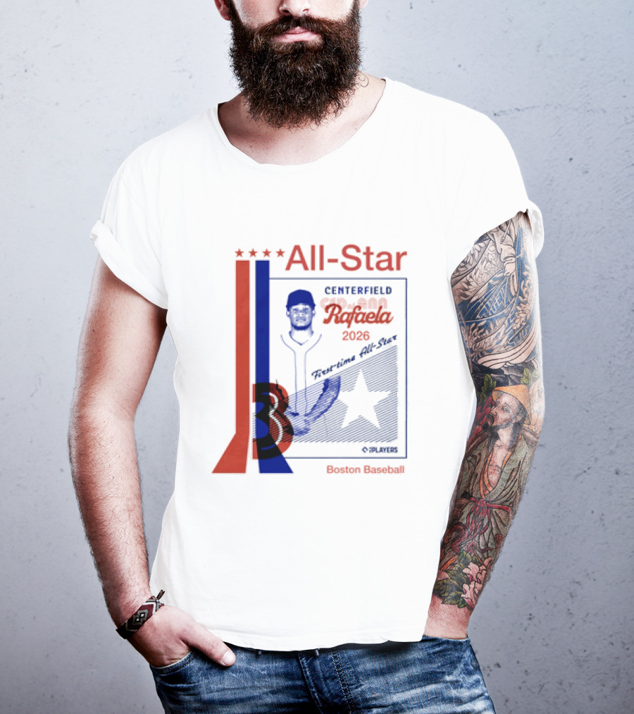 Ceddanne Rafaela Centerfield Boston Red Sox All Star 2026 T-Shirt