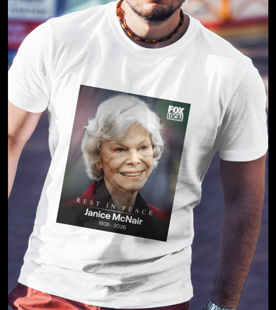 Rest In Peace Janice McNair 1936 2026 FOX Local Memorial T-Shirt