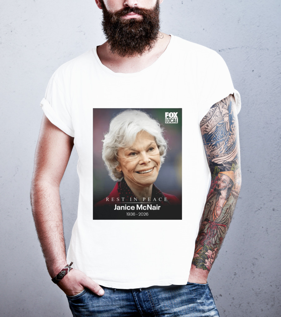 Rest In Peace Janice McNair 1936 2026 FOX Local Memorial T-Shirt