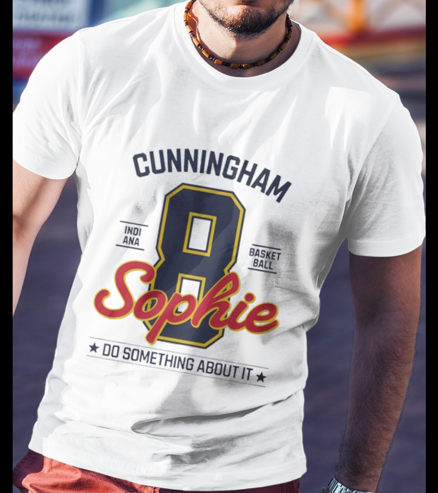 Cunningham Sophie 8 Indiana Basketball Do Something About It T-Shirt