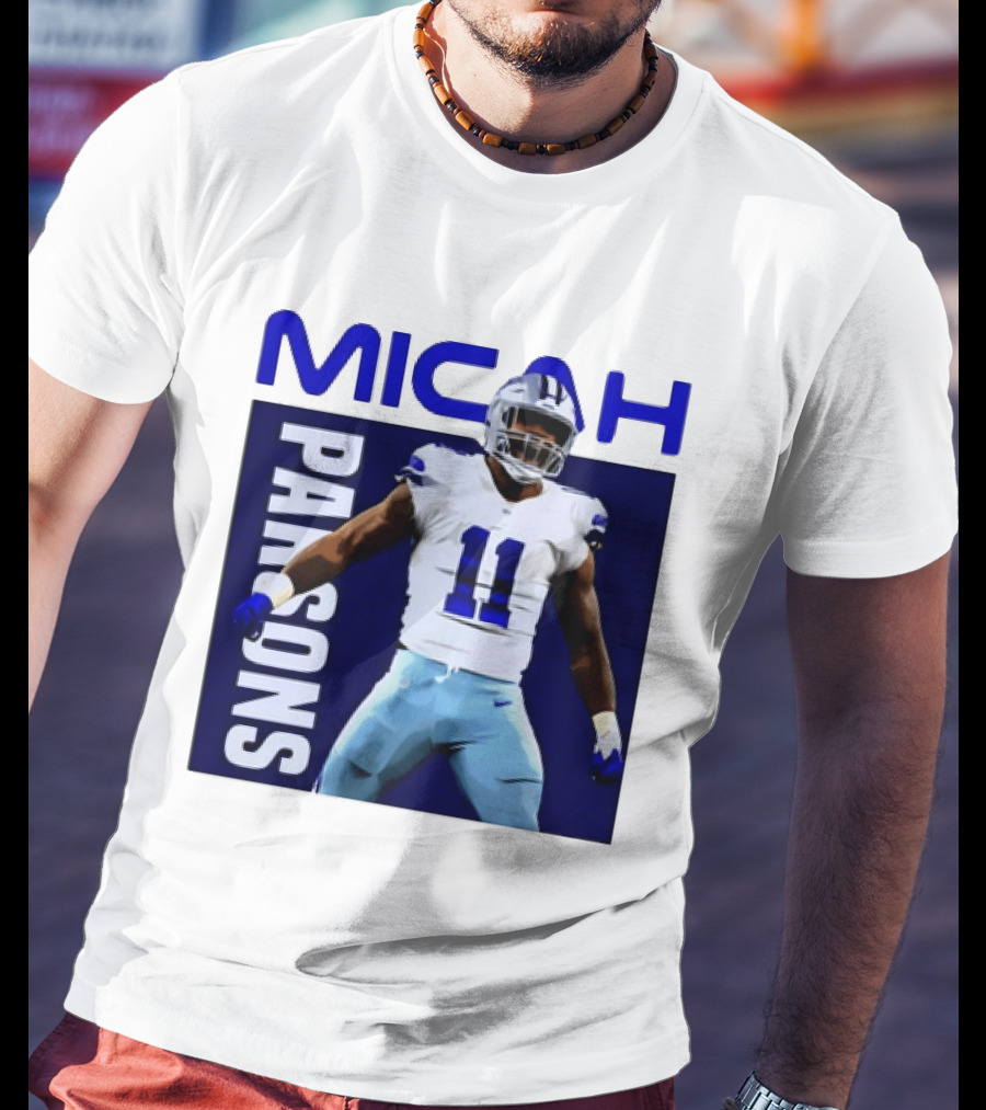 Micah Parsons Dallas Cowboys Number 11 NFL Football Star T-Shirt