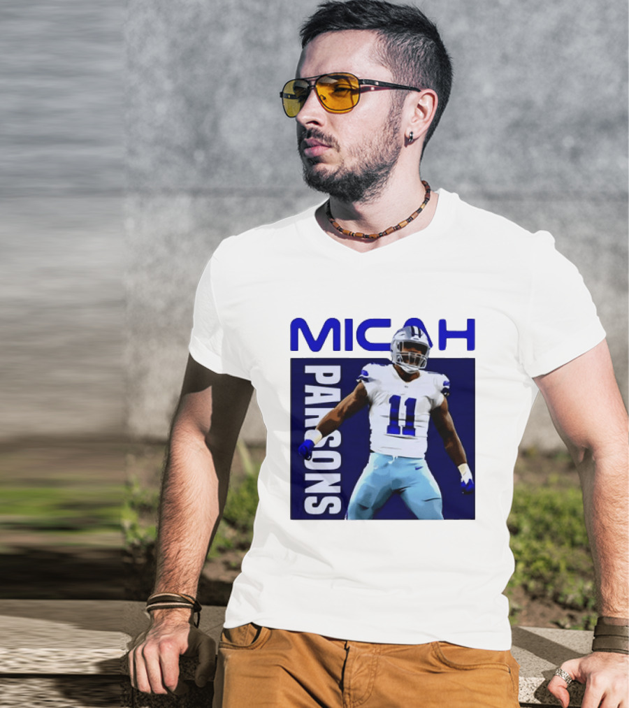 Micah Parsons Dallas Cowboys Number 11 NFL Football Star T-Shirt