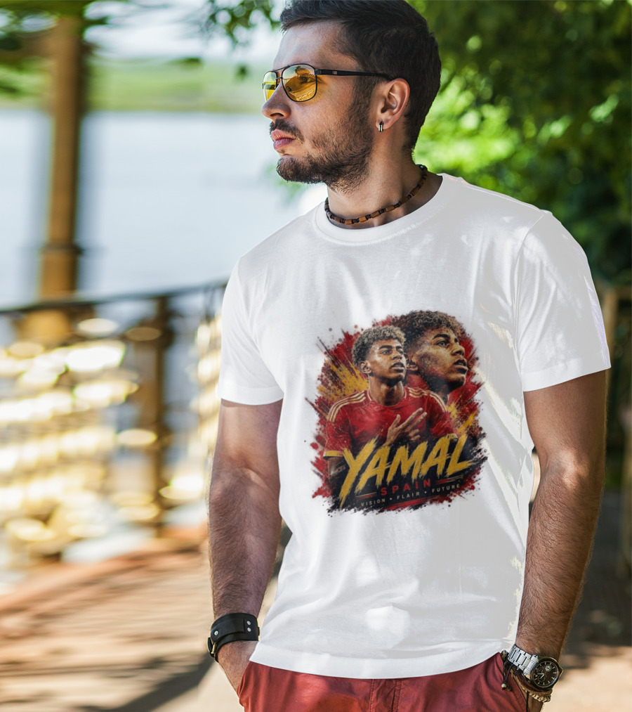 Yamal Spain Vision Flair Future Football T-Shirt