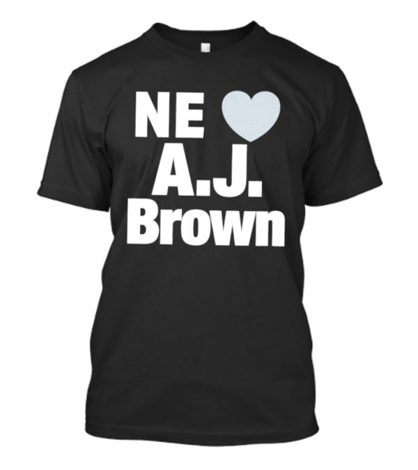 Philadelphia Eagles NE Heart A.J. Brown T-Shirt