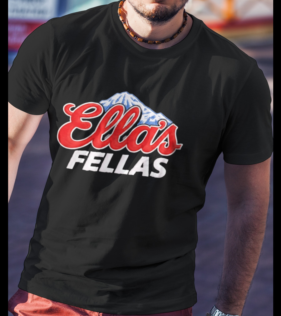 Ella's Fellas Mountain Country Music Lover T-Shirt