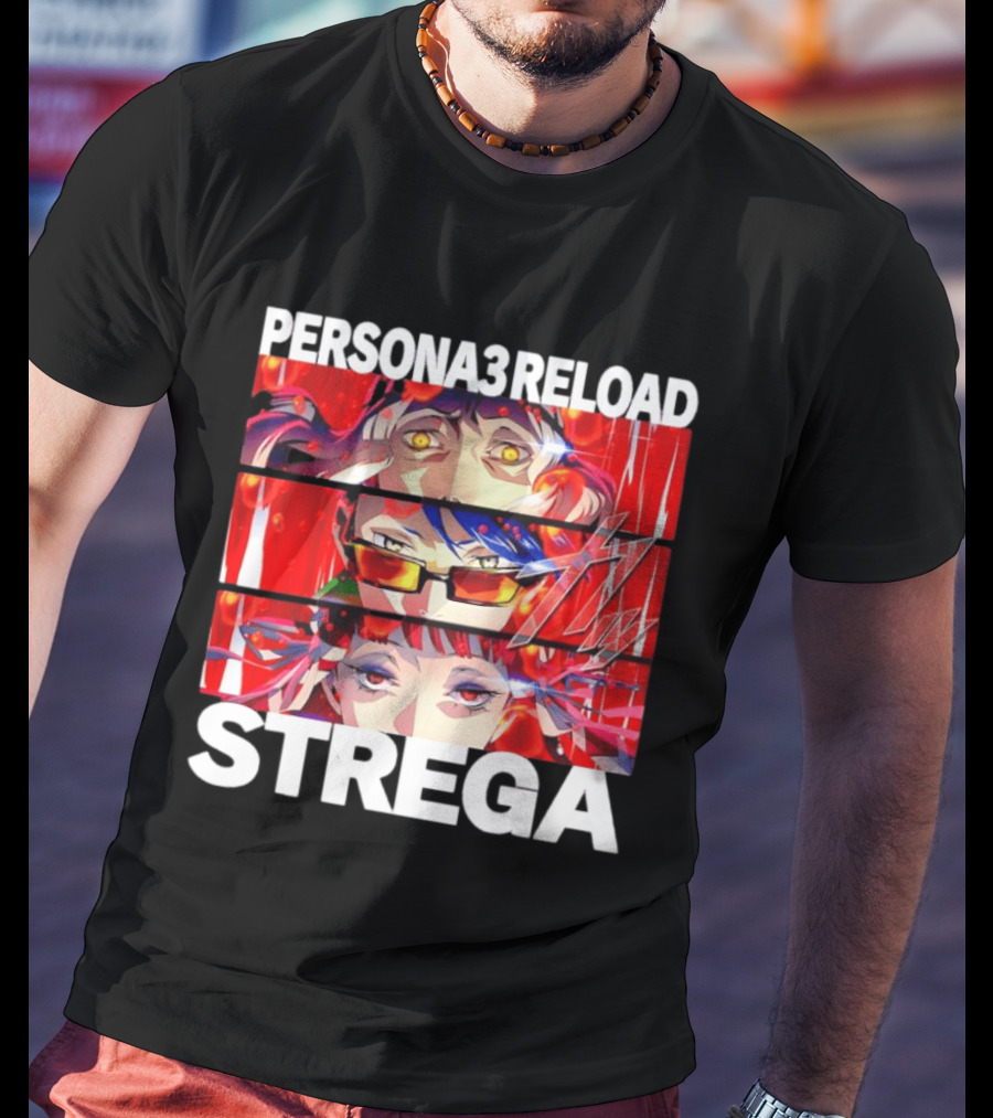 Takaya Sakaki Jin Shirato Chidori Yoshino Persona 3 Reload Strega Characters Persona 3 Reload T-Shirt