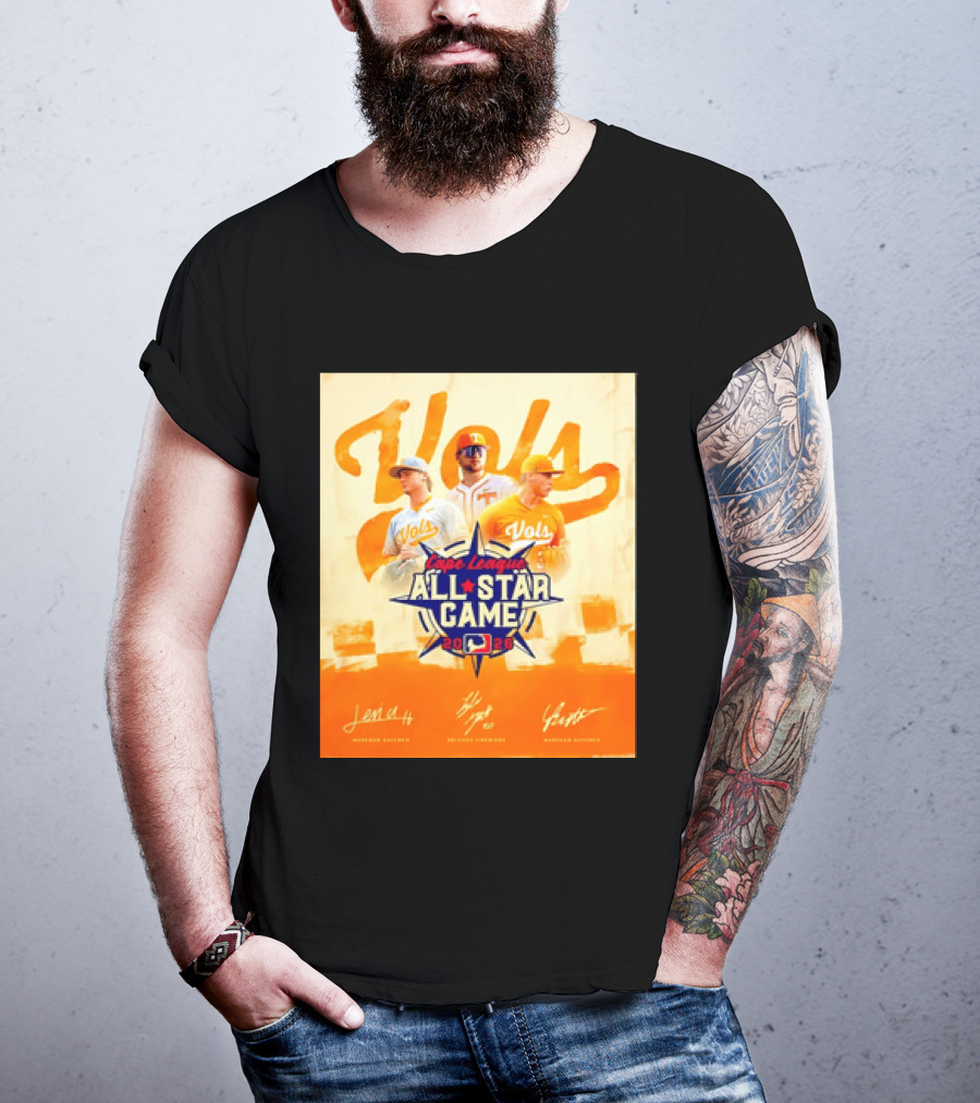 Tennessee Vols Cape League All Star Game 2026 T-Shirt