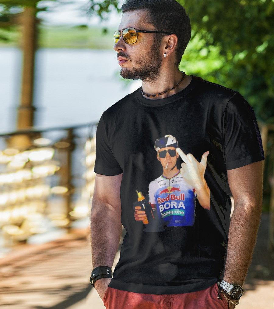 Remco Evenepoel Red Bull BORA Hansgrohe Smoking Gesture T-Shirt